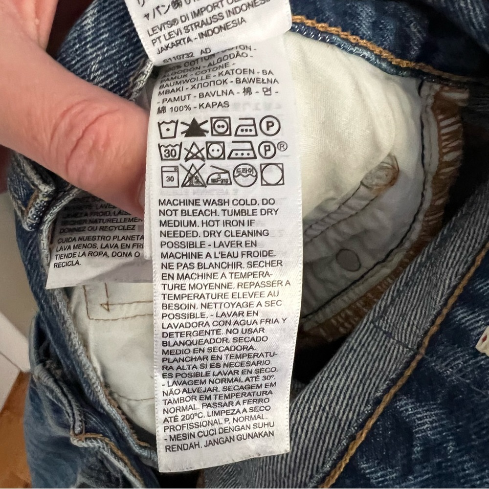 Levi’s 501 90’s original 31 x 32 Mad Love medium wash - Picture 12 of 14